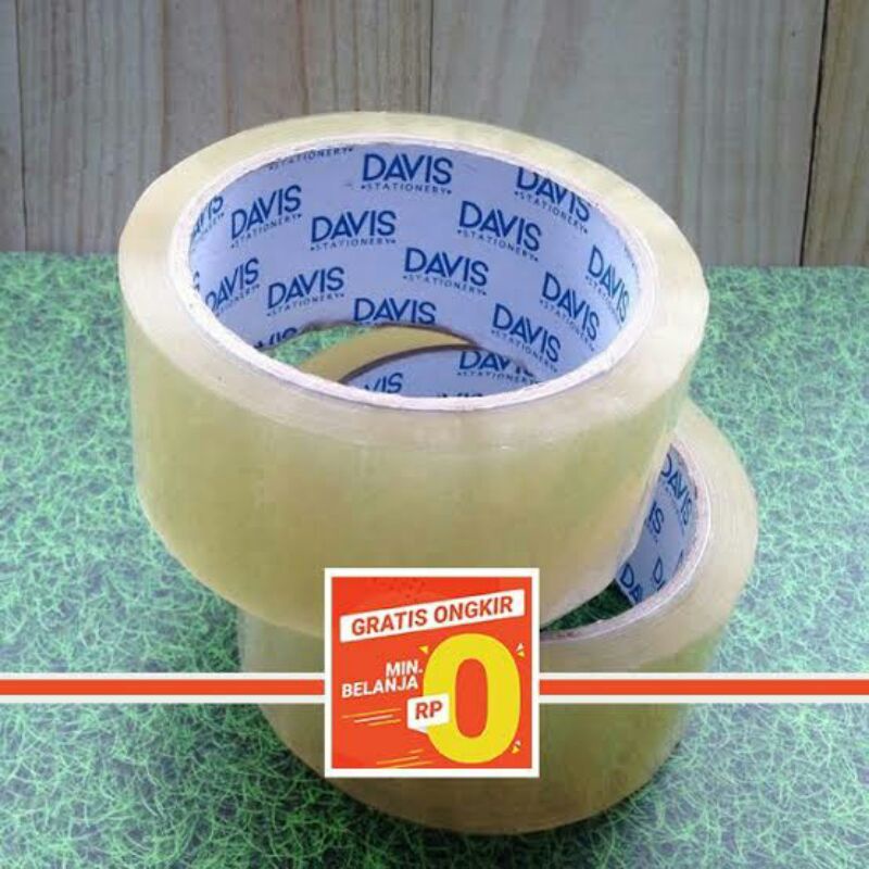 

Opp Lakban Plakban Davis 2" inch 48mm x 72 yards