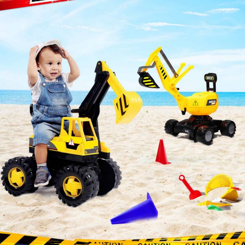 MAINAN MOBIL DORONG ANAK TRUCK MURAH BISA DINAIKI LAKI LAKI PEREMPUAN RODA 4