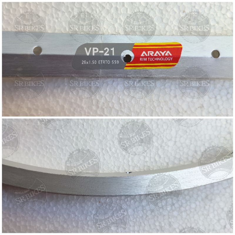 Velg Rims 26 Murni (ETRTO 559) Sepeda MTB Federal Mini. ALLOY. ARAYA VP-21