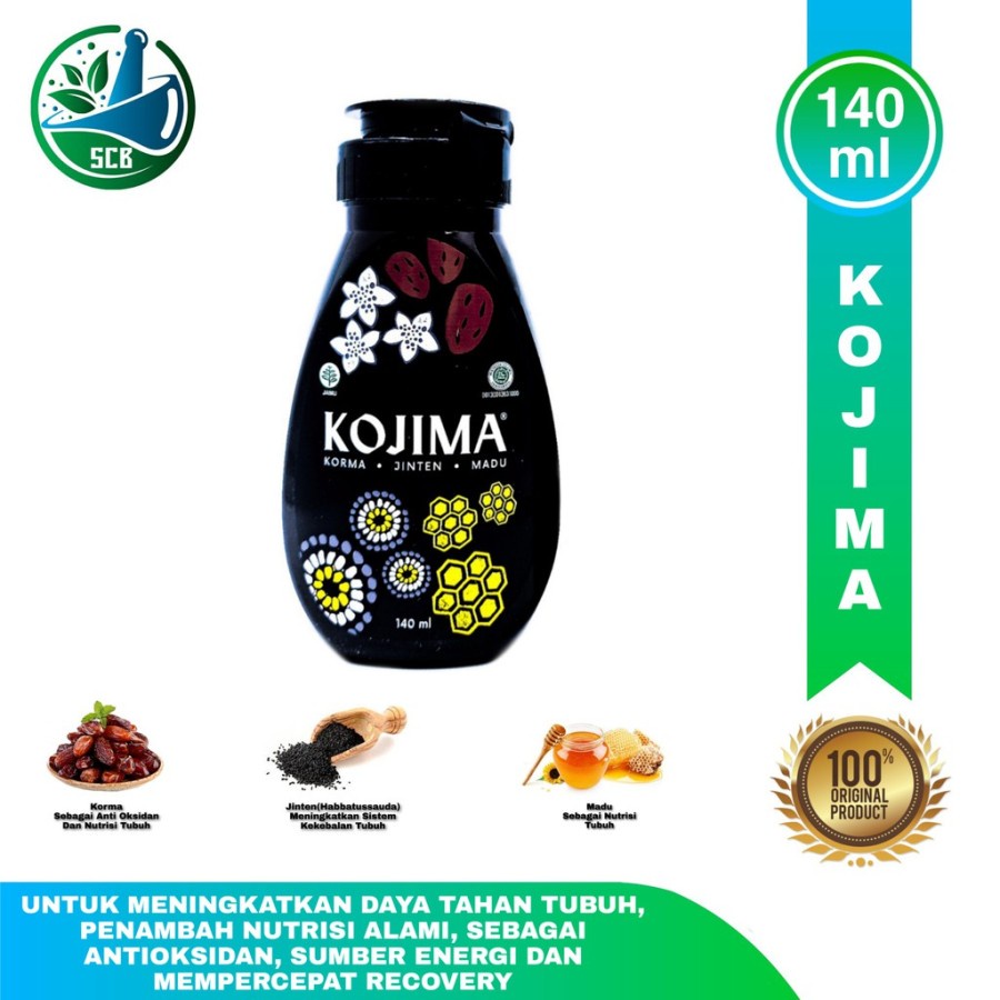

Kojima / Korma Jinten (Habbatussauda) Madu Botol Sedang 140 ml