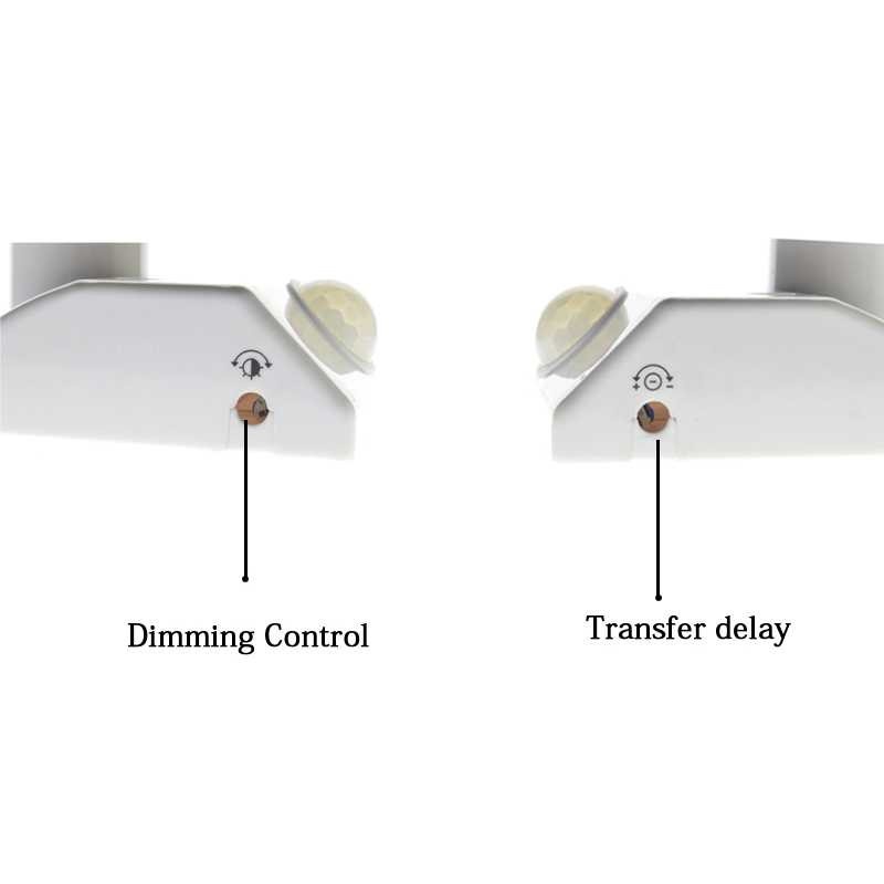 Fitting Lampu Bohlam Socket E27 dengan Infrared Motion Sensor