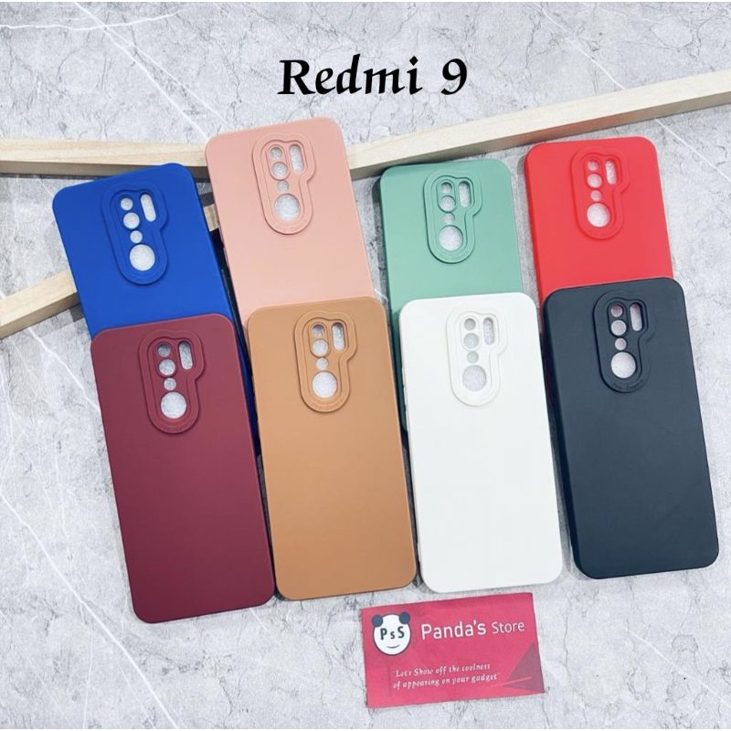 Softcase Pro Camera Redmi 9 Candy Case Full Color 3D Silikon TPU