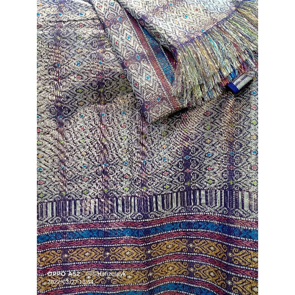 SONGKET MESIN (SONGKET THAILAND) SARUNG+SLENDANG