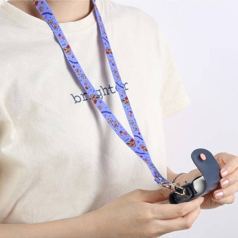 New KPOP BTS BT21 Lanyard anime cute cartoon neck strap key lanyard ID card gym phone with USB ID holder DIY sling lasso