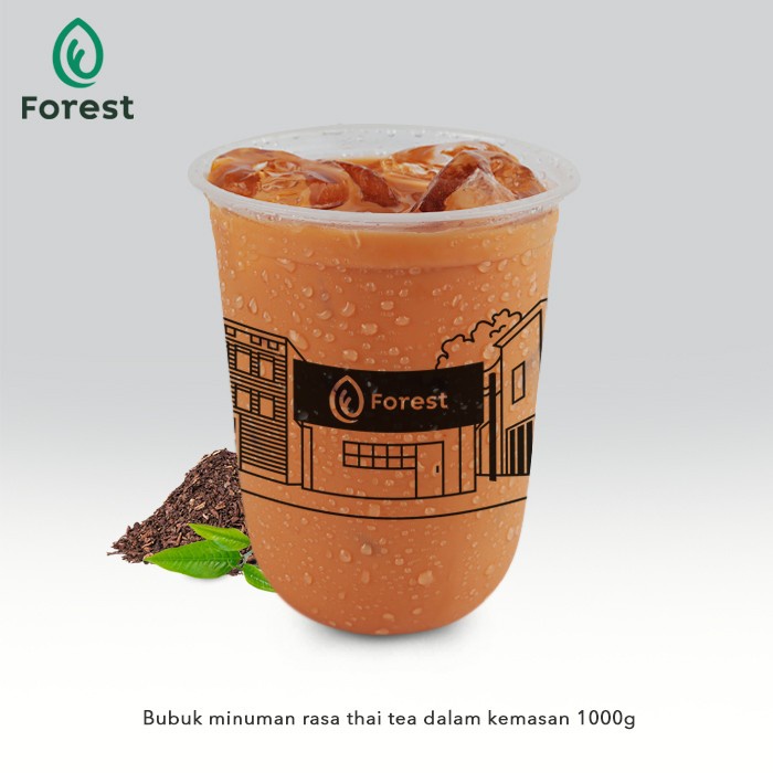 

Lainnya-Minuman-Bubuk- Bubuk Minuman Thai Tea Powder - Forest Bubble Drink - Powdr+Bublewrap -Bubuk-