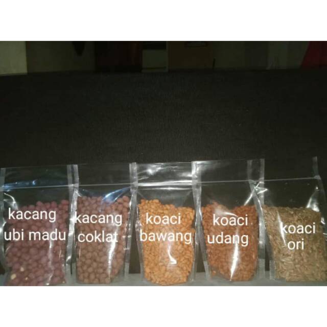 

kacang dan kuaci krispy