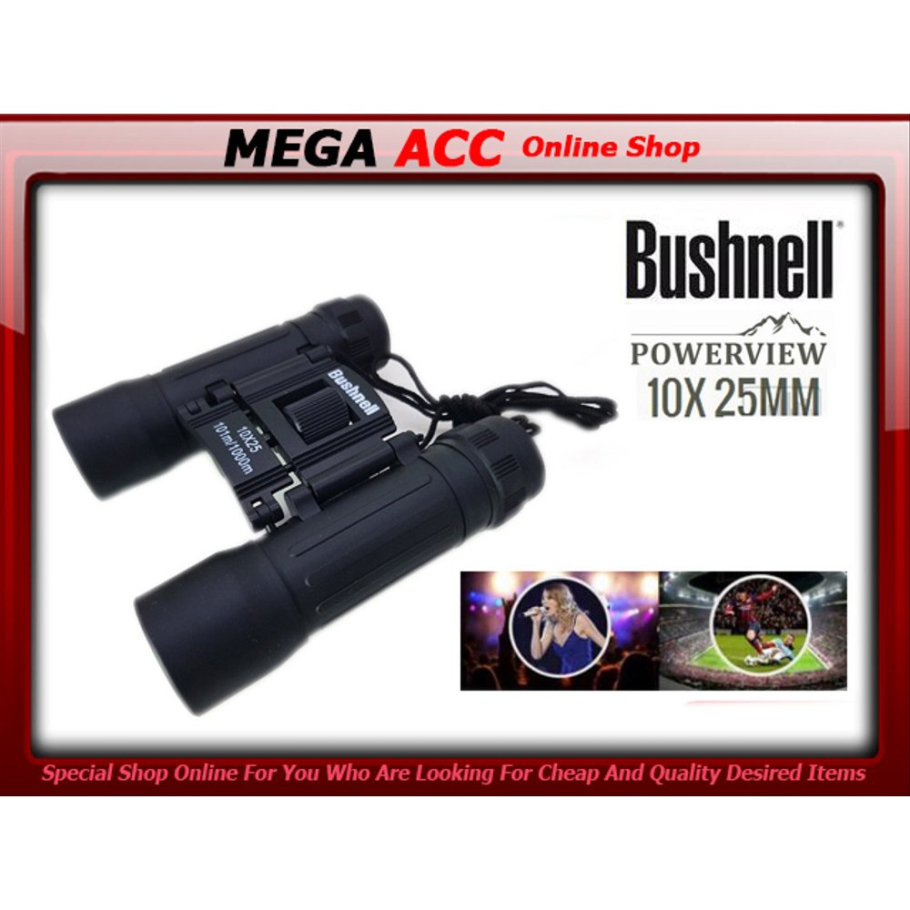 Teropong Binocular Bushnell 10x25