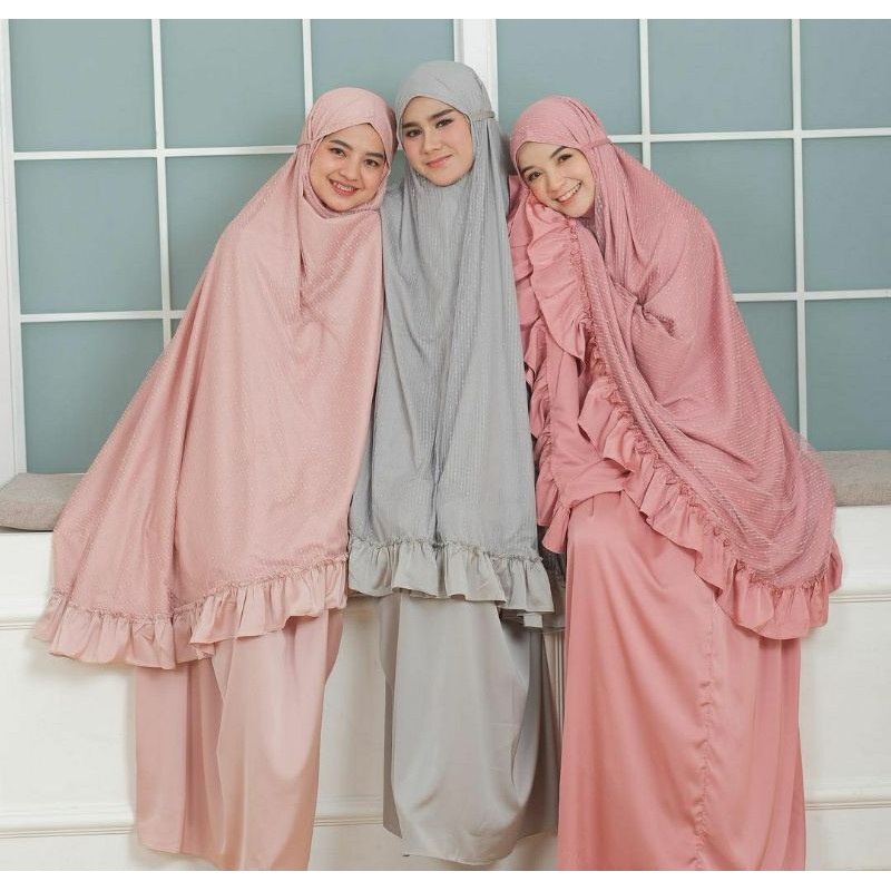 Mukena Hanah by Gerai Aliyah Mukena Armany Silk Premium