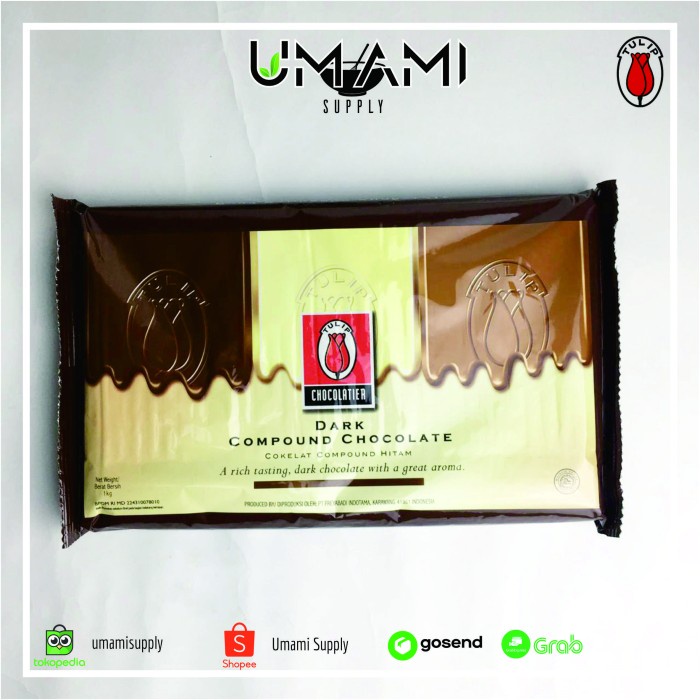 

ORIGINAL MURAH Tulip - Dark Compound Chocolate - 1kg