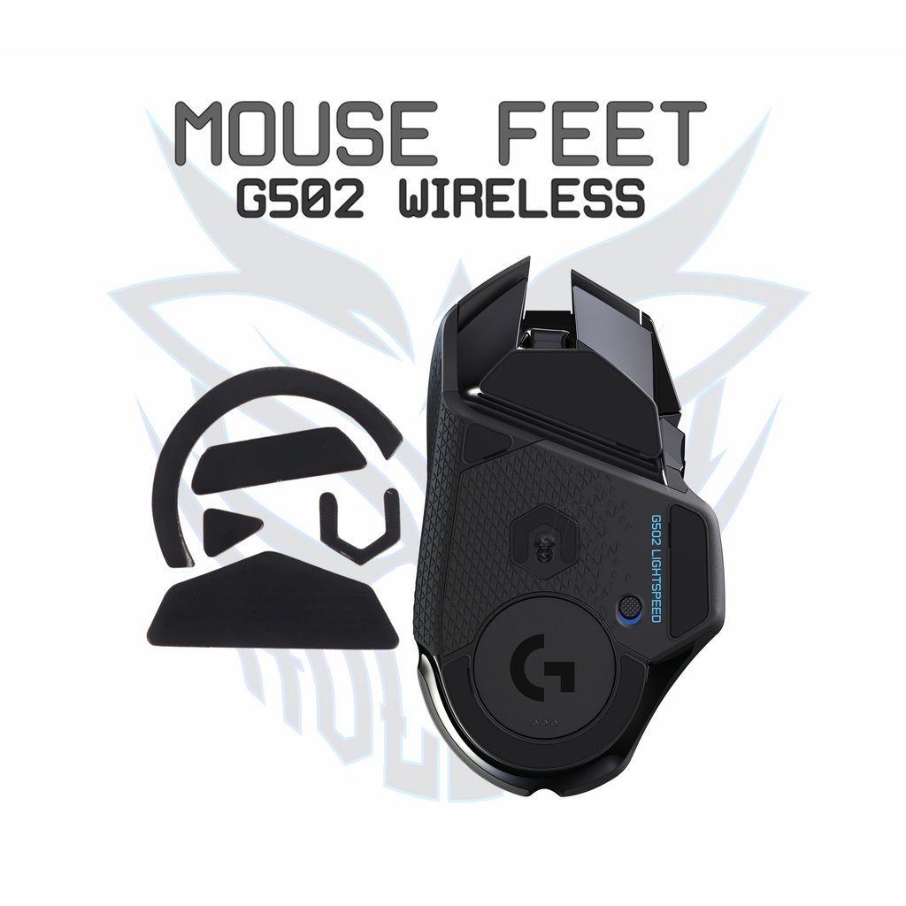 Mouse Feet Glide Logitech G502 Lightspeed Wireless - Mousefeet Skates PTFE