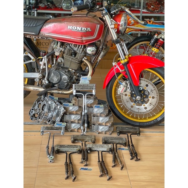 Oil Cooler Satria FU Set Krengkes kanan pnp CB GL MEGAPRO TIGER NEOTECH