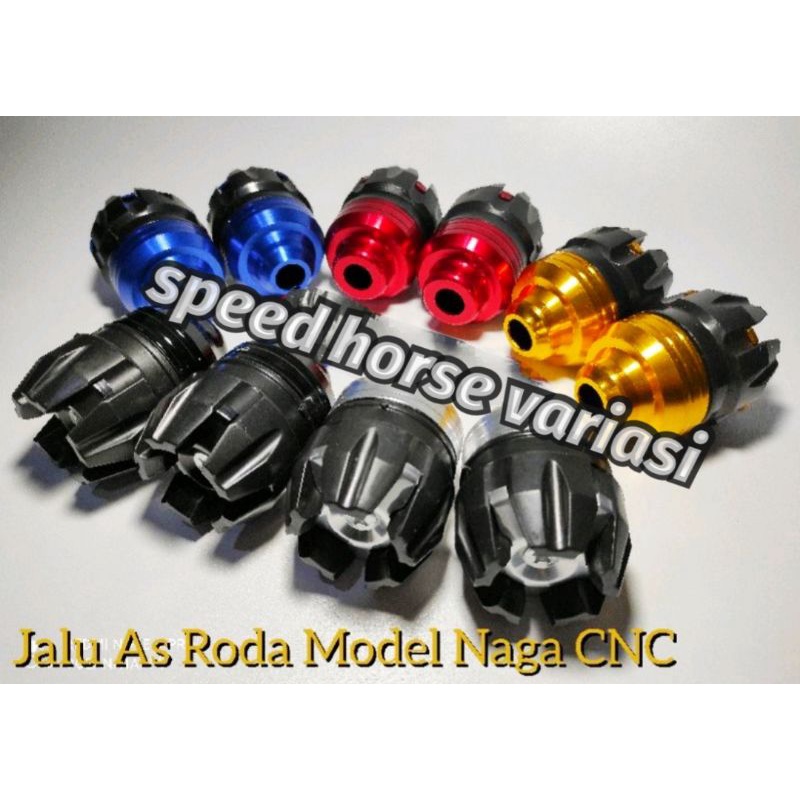 Jalu As Roda CNC Buah Naga Universal CBR CB Vixion FU Nmax Aerox Mio Ninja PCX Beat