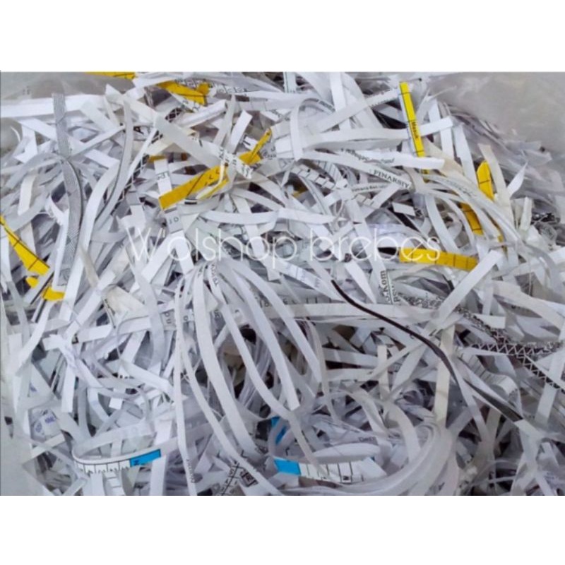 Jual Kertas Cacah Serut Paper Shredder Isian Hampers Shopee Indonesia