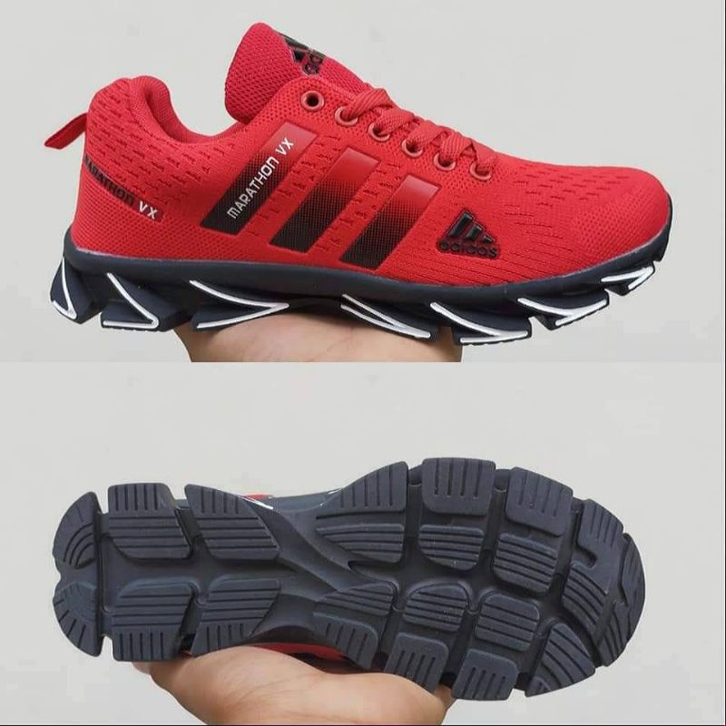 Sneakers Pria - ADIDAS SPRINGBLADE | Sepatu Sneakers Pria Adidas Springblade Marathon Jogging Running Senam Aerobik