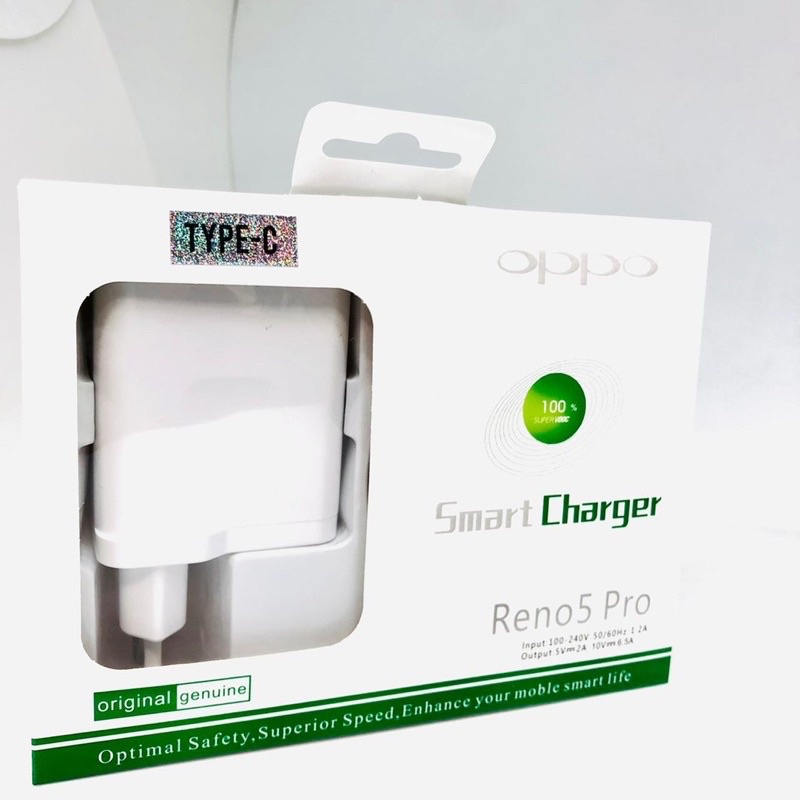 PROMO NEW CHARGER OP_PO  SUPERVOOC RENO 5PRO MICRO TYPE C ORIGINAL