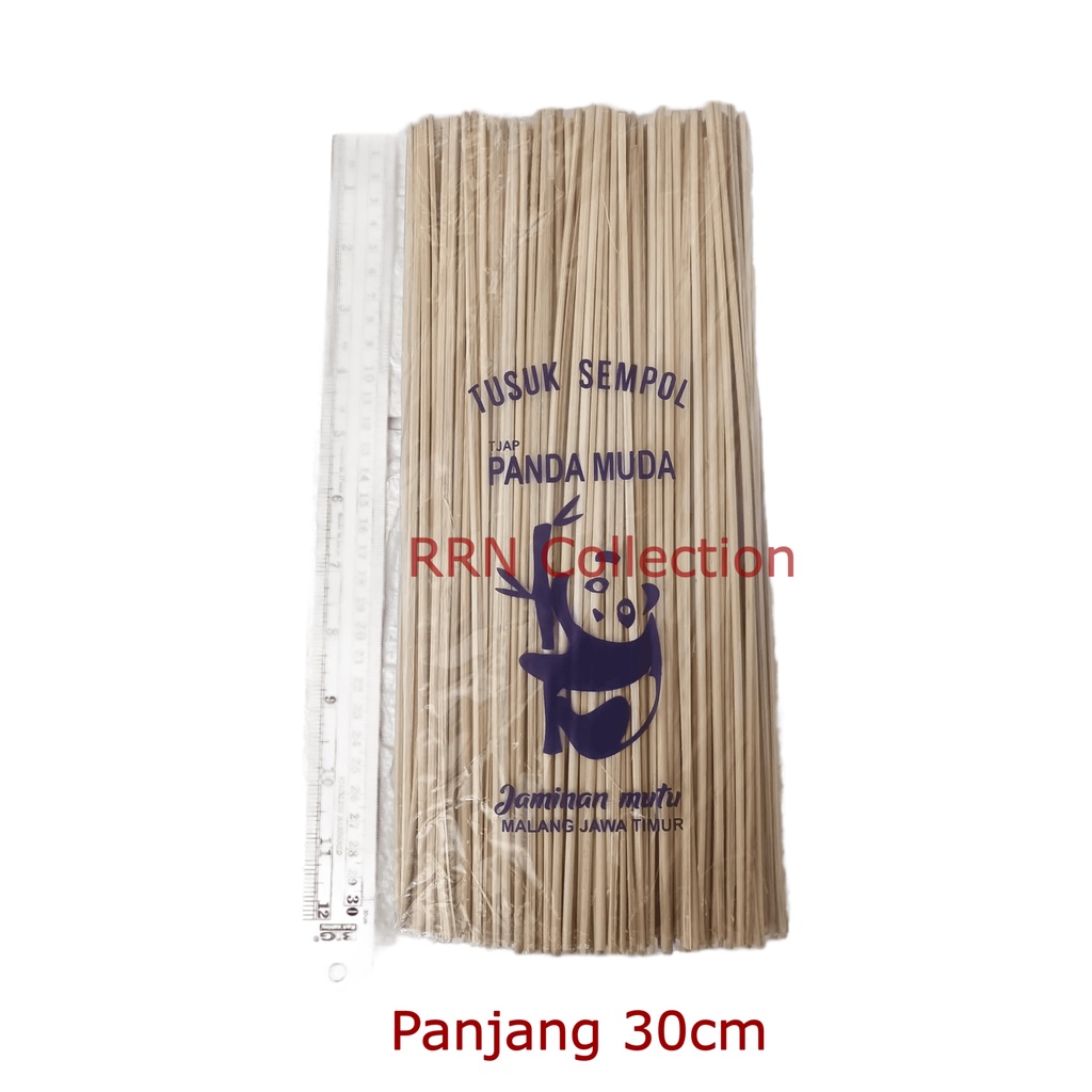 Tusuk sempol 30cm / tusuk buket uang / stik buket uang / tusuk bambu sempol / tusuk bambu buket uang /tusuk buket jajan snack