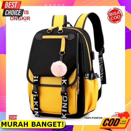 Tas Import Ori Korea Zm Baby/Tas Sekolah Sd Smp Sma Kuliah Import Korea/Tas Anak Model Korea/Tas Kor