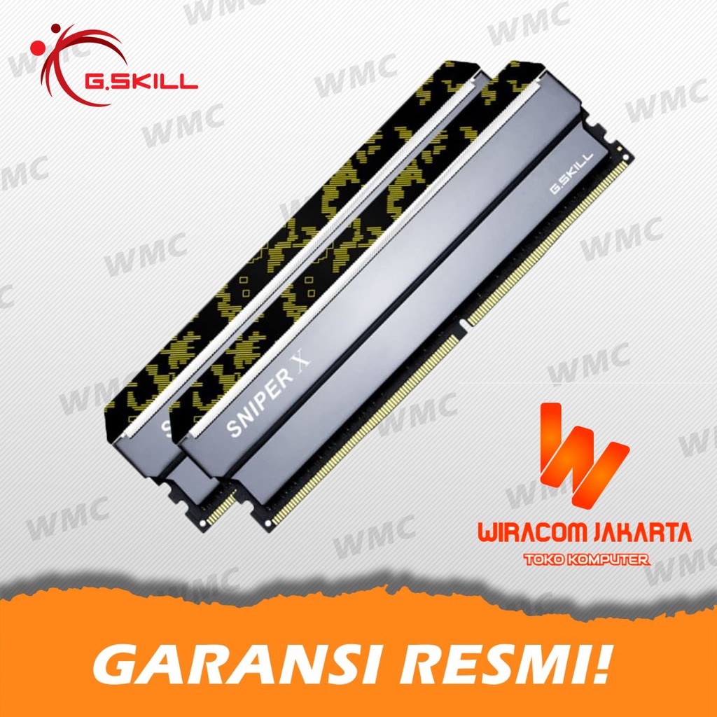 Memory G.SKILL - F4-3600C19D-16GSXKB Sniper X 16GB (2x8GB) DDR4 3600