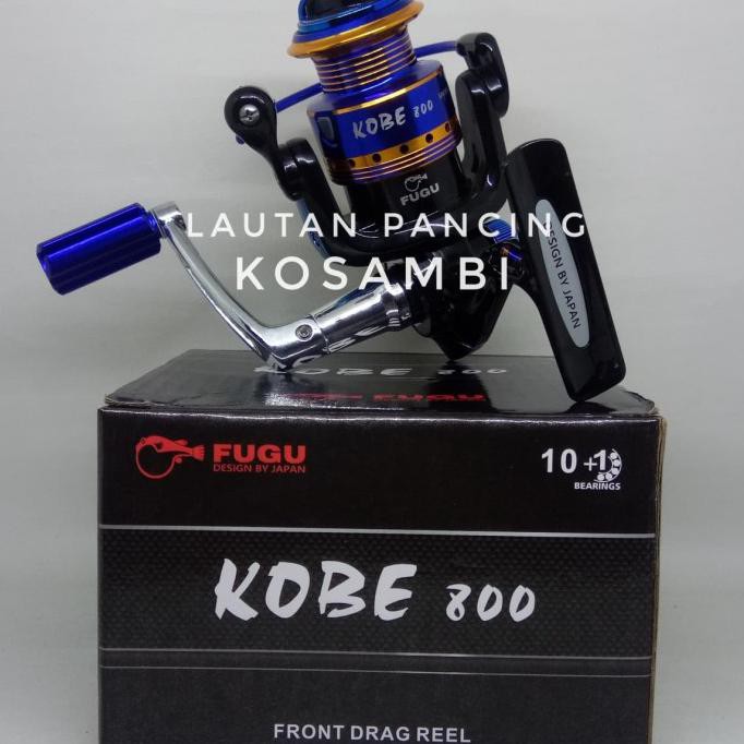 Hemat Reel Fugu Kobe 800 / Reel Spinning - Merah Murah