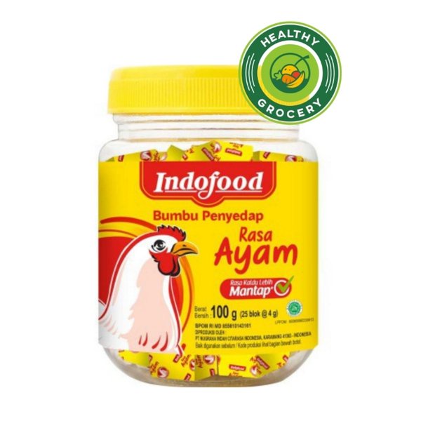 

TERBARU Indofood Bumbu Penyedap Rasa Ayam 25 blok 100gr Kaldu Blok