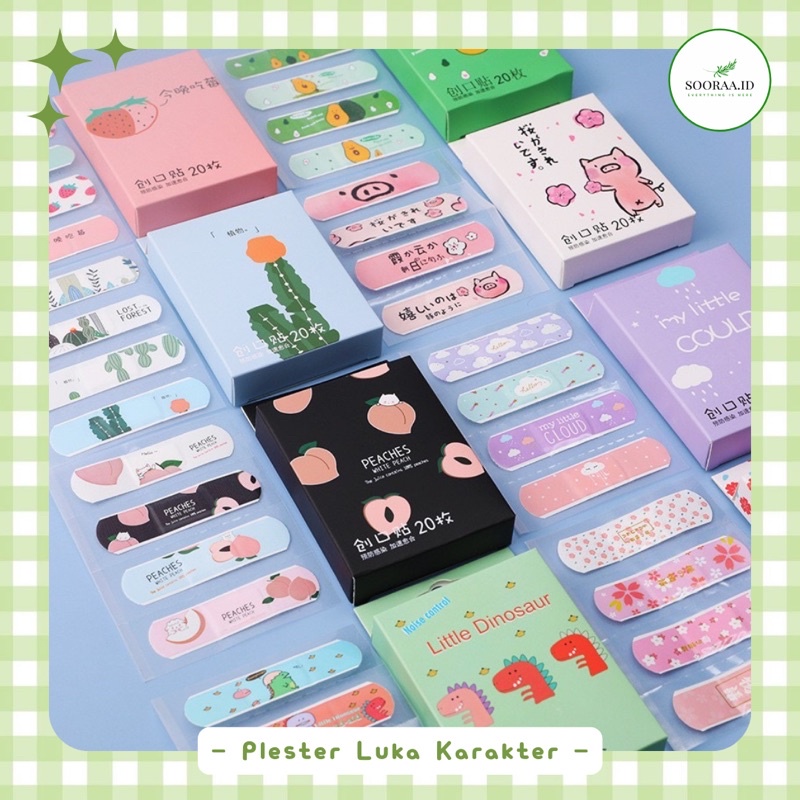 ✨Plester Luka Motif Aesthetic Cute Korea✨