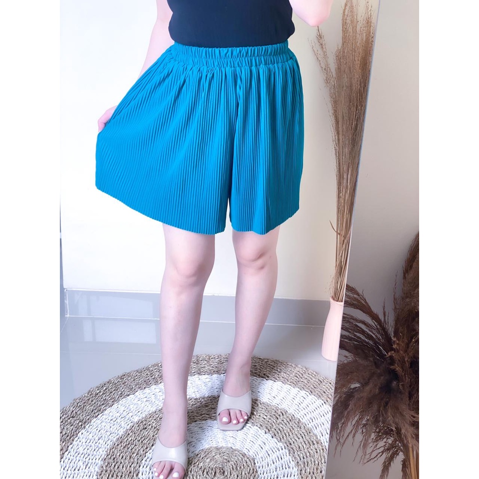 Pleated Short Pants / Celana Pendek Plisket Premium / Celana Pendek Santai