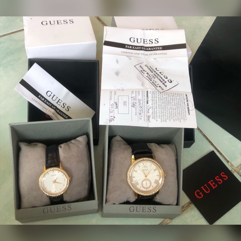 Jam Tangan Guess Couple Mewah Ori store Guess