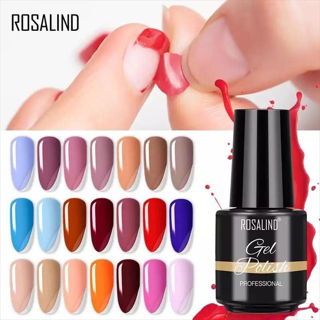 PART1 ROSALIND PEEL OFF GEL POLISH  UV LED NAIL ART BISA DIKELUPAS