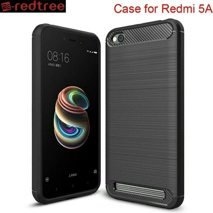 CASE CARBON REDMI 5A CASE CARBON XIAOMI REDMI 5A CASE REDMI 5A SLIM