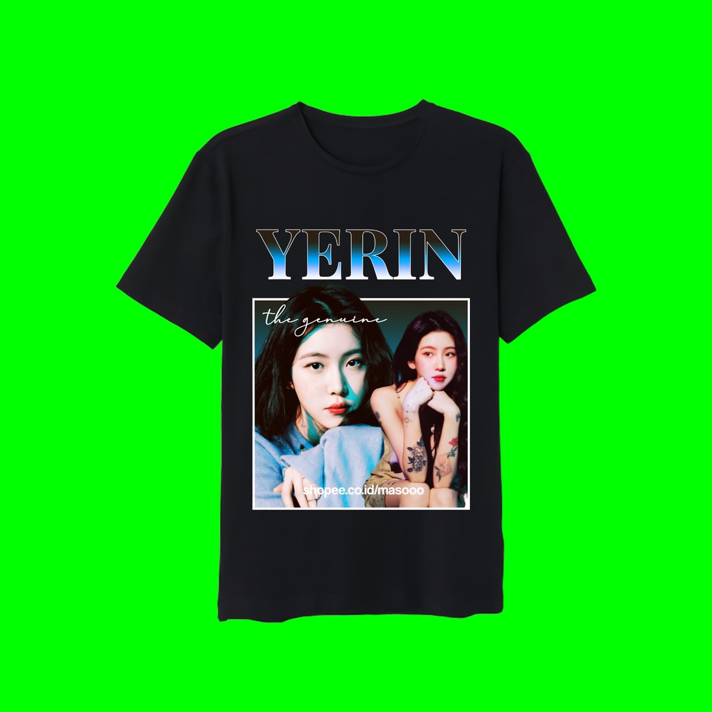 BAEK YERIN LEE HI PARK JIMIN SUNMI IU SUZY TAEYEON HEIZE TSHIRT