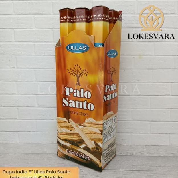 Yang Dicari] Dupa Hio Wangi Harum Aromaterapi India Ullas Palo Santo Heksagonal