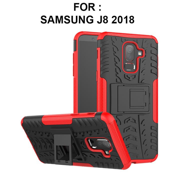 Rugged armor Case Samsung J8 2018 / case hp / soft case Samsung J8 2018 / hard case Samsung J8 2018