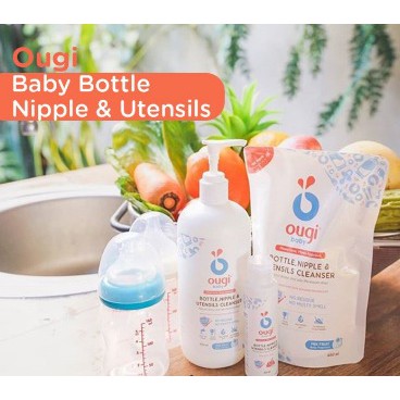 Ougi Baby Bottle Nipple & Utensils Cleanser