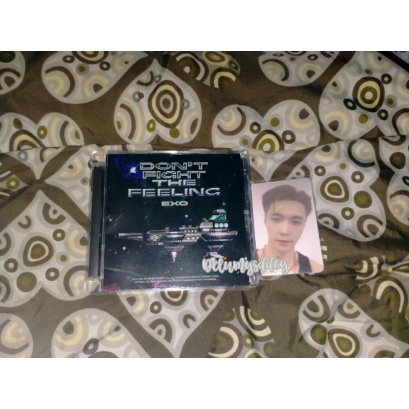 Album Only DFTF/ Jewel Case Only EXO DFTF (don't fight the feeling)