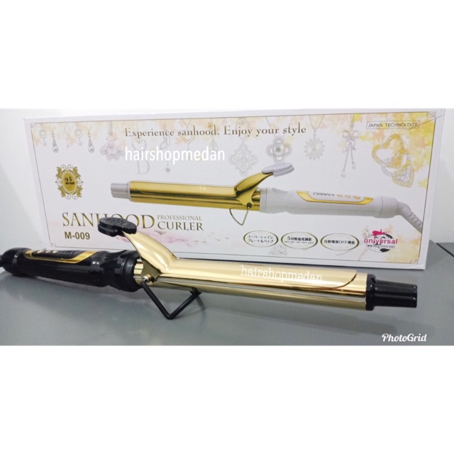 KLINTONG SANHOOD AMARA STAINLESS GOLD / CURLY TONG AMARA GOLD