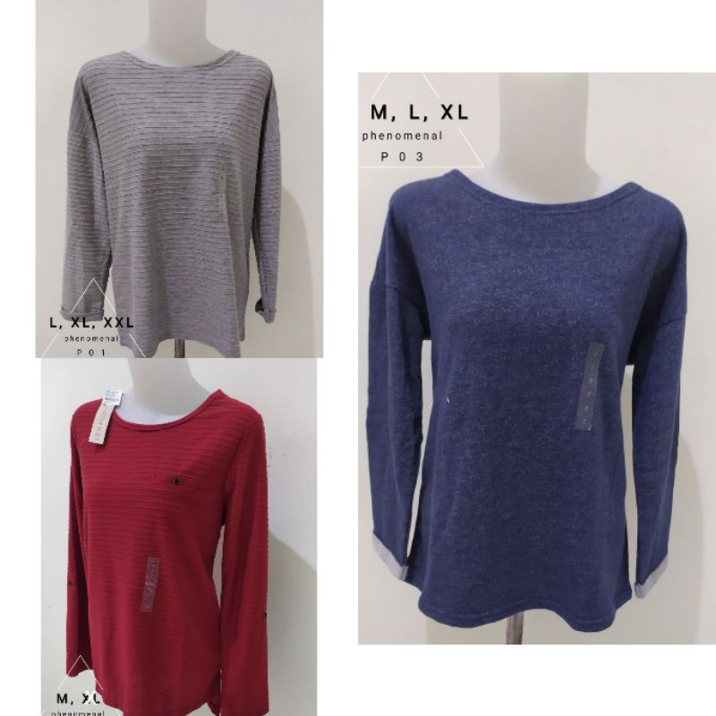 KAOS PHENOMENAL POLOS BRANDED MATAHARI ORIGINAL