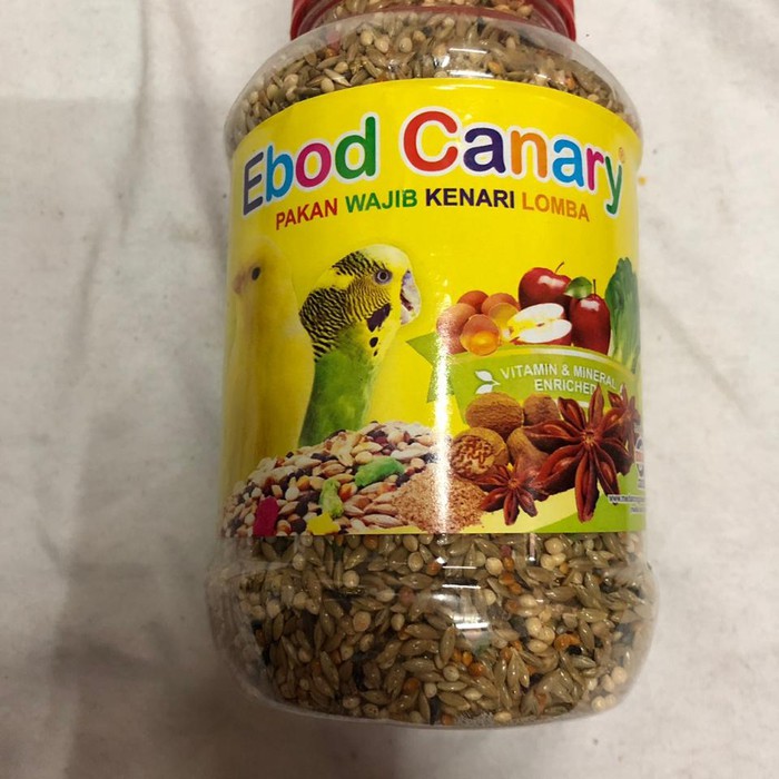 EBOD Kenari Pakan Burung Botol