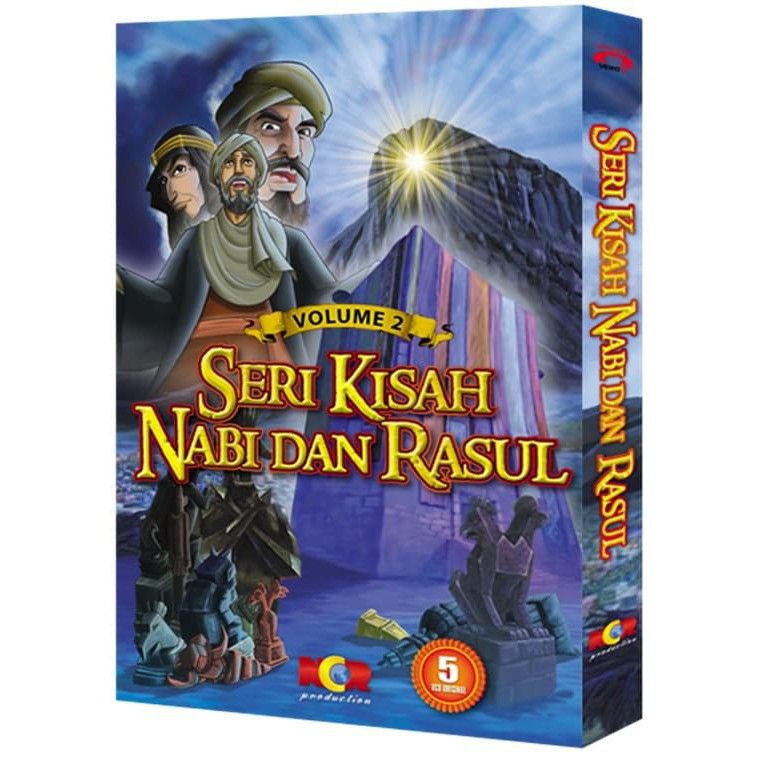 Paket VCD Kado Anak Sholeh   seri Kisah Nabi dan Rasul Vol  2 Diskon