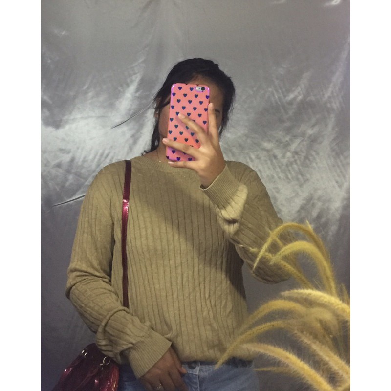 THRIFT / PRELOVED CREWCEK SWEATER MURAH BAGUS