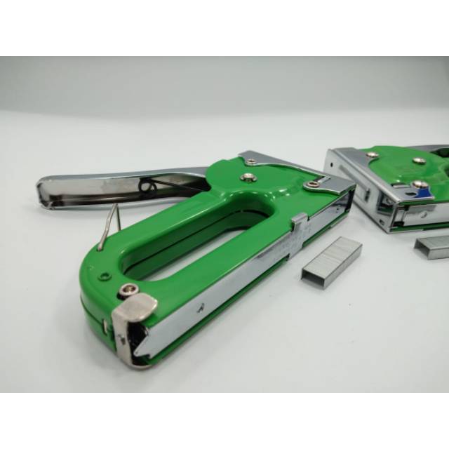 STAPLES TEMBAK/STAPLE GUN TACKER/STAPLES GUN TEKIRO 4-8MM GT-SG1671/Staples Tembak TEKIRO 3 in 1 / Staple Gun Tacker 6 - 14 mm