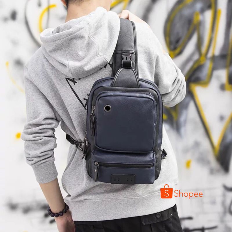 Tas Selempang Kulit Pria Tas Slempang Besar