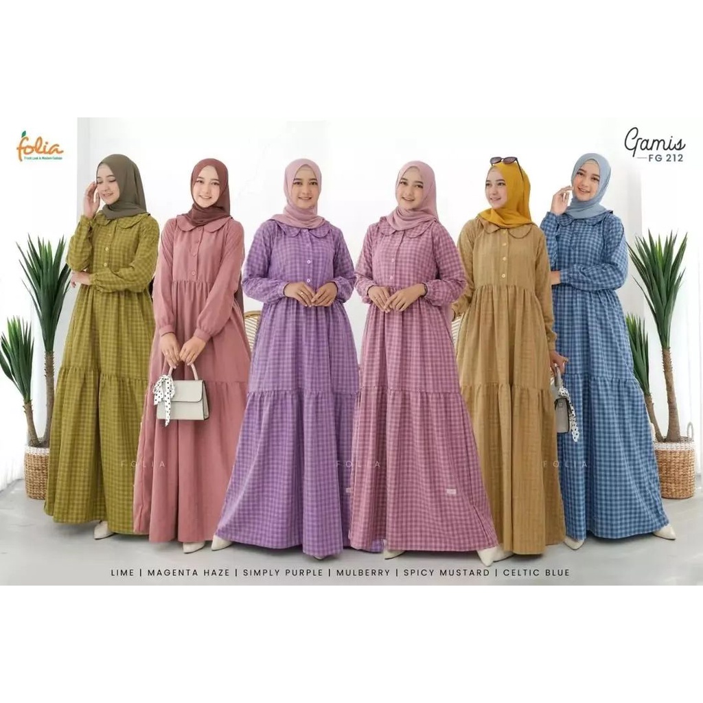 FOLIA FG 212 // GAMIS FOLIA TERBARU