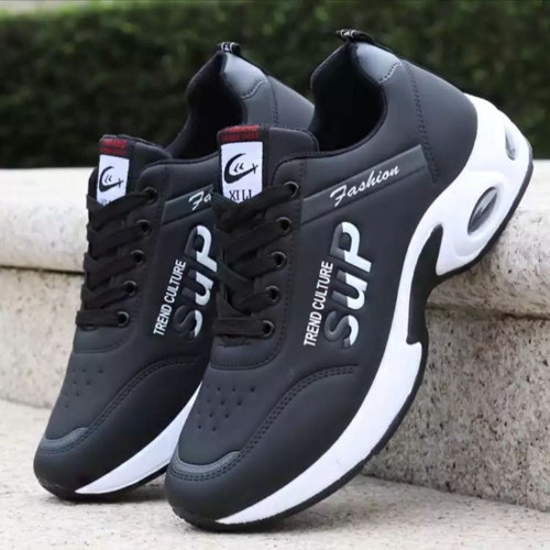 Sepatu Sport Pria SUP Press jogging kekinian sepatu pria sneakers olahraga Terlaris