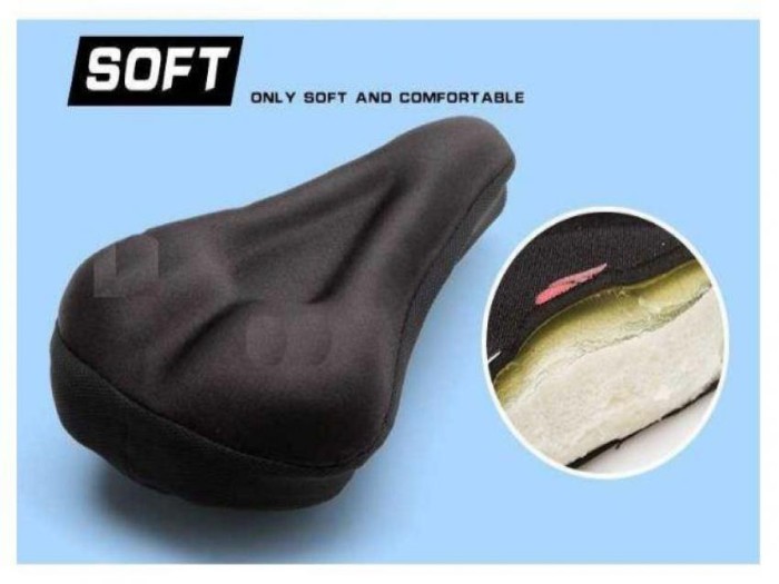 SADEL SADDLE COVER JOK SEPEDA UNIVERSAL - POLYGON , UNITED , DLL