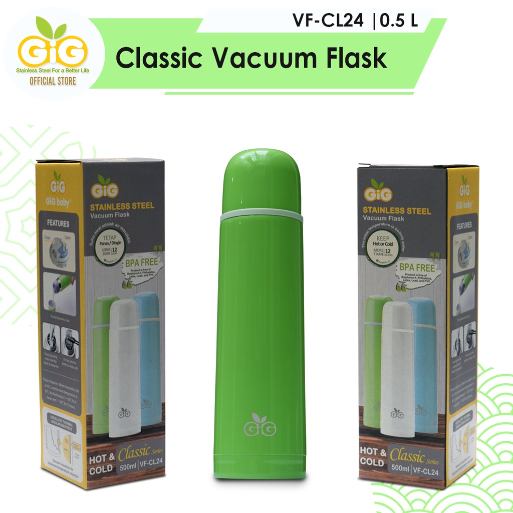 Termos GIG Baby Classic Vacuum Flask Termos 500ml VF-CL24 / Tumbler / Stainless Steel