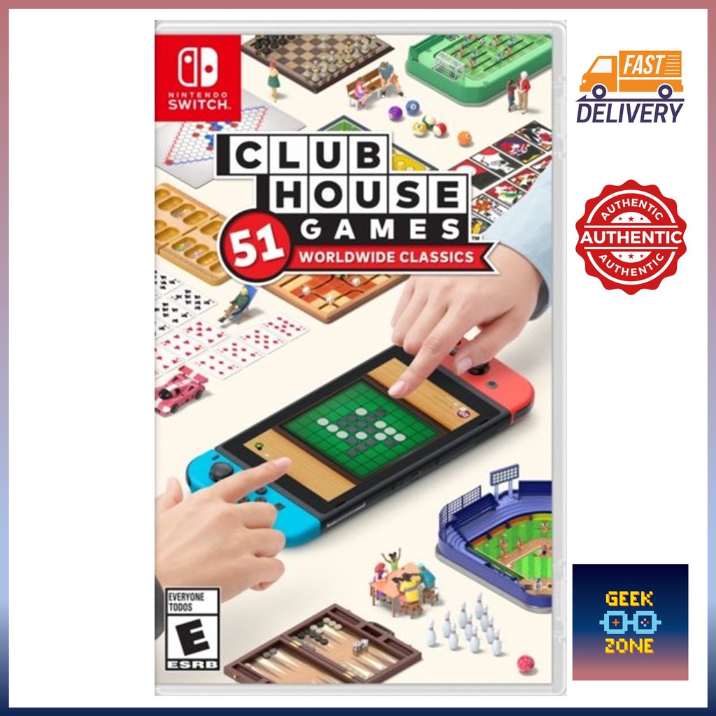 clubhouse games 51 worldwide classics all games