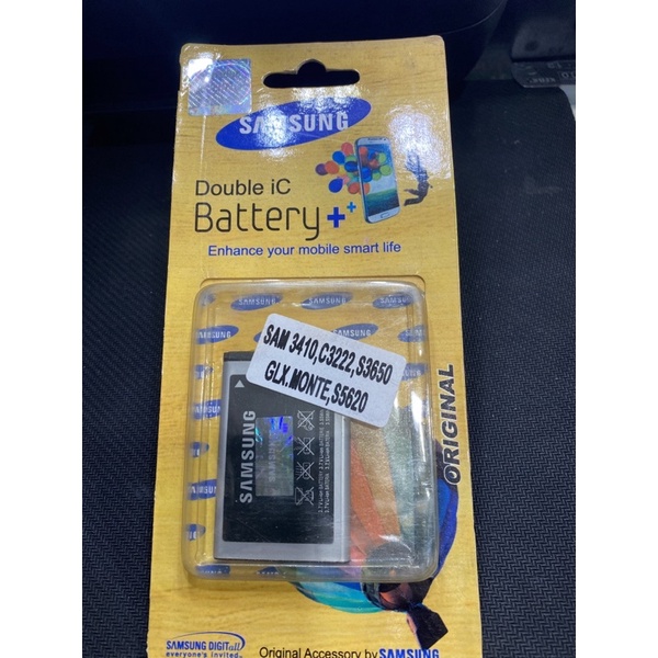 BATTERY / BATERAI SAMSUNG 3410 /C3222/ S3650 / Galaxy Monte / s 5620