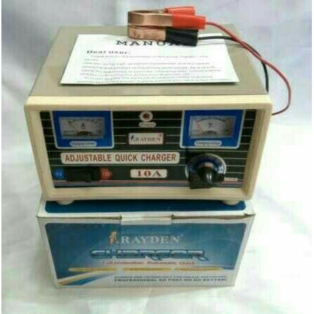 Charger Aki RAYDEN 10A Murah