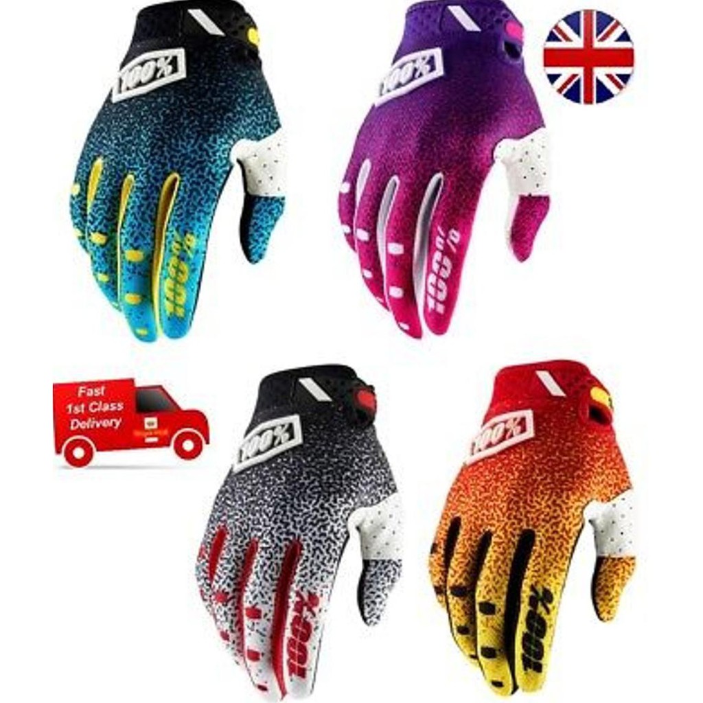 Sarung tangan cross sepeda downhill 100 persen & sarung tangan 100 percent enduro