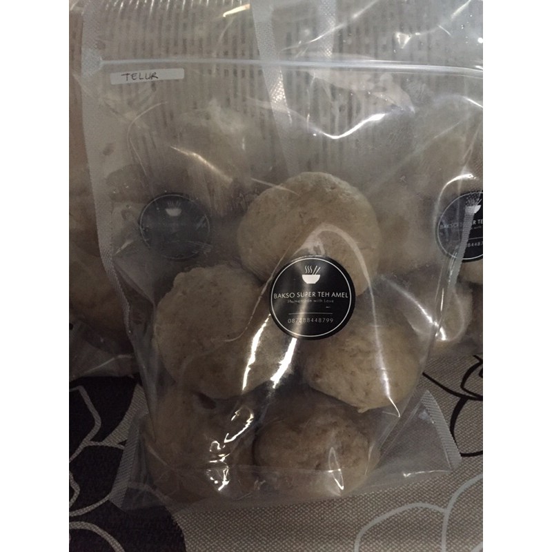 

Bakso Super Teh Amel isi Telur